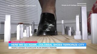 amaninheels - Huge Crossdresser - Biggest Loafers in the Town (teaser)