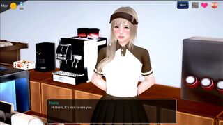 6 - Mythic Manor - Hot mother i'd like to fuck Esther pee in the water closet and her huge boobs.