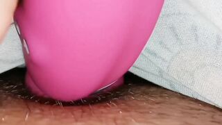 Virgin vagina sluggishly squirting with orgasms during the time that vibrating juicy cunt and love button!