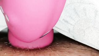Virgin vagina sluggishly squirting with orgasms during the time that vibrating juicy cunt and love button!