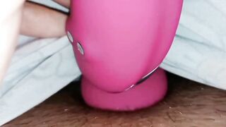 Virgin vagina sluggishly squirting with orgasms during the time that vibrating juicy cunt and love button!