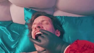 Gloved Tugjob Hand Over Throat - Taskmaster mother I'd like to fuck Medical Gloves Edge & Abuse Slim Dude POV