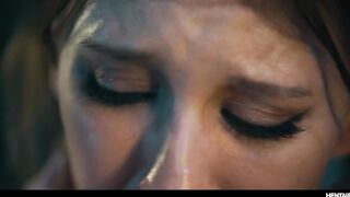 Melody Marks Deepthroat & Cumflation