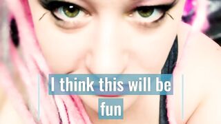 Message from your girlfriend This babe decided u jerking to porn is cheating now u're drilled