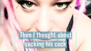 Message from your girlfriend This babe decided u jerking to porn is cheating now u're drilled