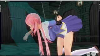 [CM3D2] The Future Diary manga - Yuno Gasai mouth banged