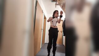 trying out how pleasure hanging is