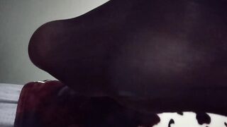 Onion Ass Trap Queen's Temptation: Luxurious Lace & Stockinged Soles