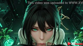 Ruan Mei took a break from work to feel a biggest dick in her butt [AI]