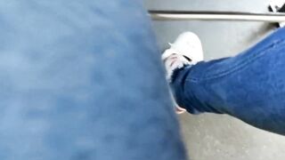 Take off Shoes in bus