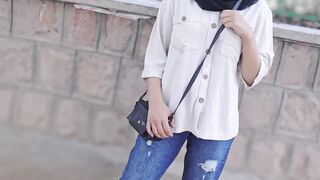 راضی کردن کنار خیابون داف سکسی باربی با مو های بنفش