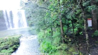 Whangarei Vlog: Waterfall Adventures, Flashing, Screwing & A Massive Creampie