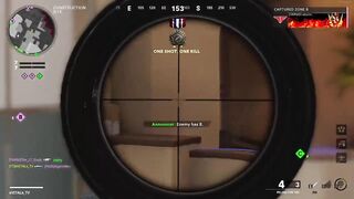 My sniping was on crack mode!