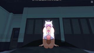 CG MANGA Schoolgirl Footjob Your Weenie