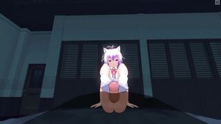 CG MANGA Schoolgirl Footjob Your Weenie