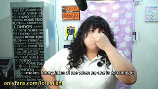 My teacher banged me so hard and gave me additional points on my astronaut exam - Lore Nishi