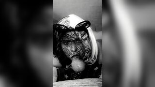 lady lilac 420 coarse deepthroat session with large bazookas