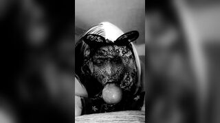 lady lilac 420 coarse deepthroat session with large bazookas