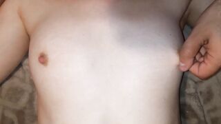 Face sitting - Sex thrall groans from hawt wax and teat clamps