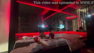 Colombian woman visiting... and ended up in a motel