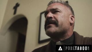 Aged Priests Group-sex Tiny Golden-haired