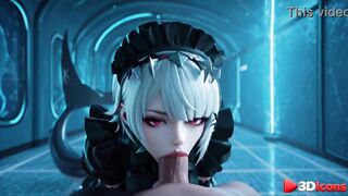 Ellen Jo has sex with her “sugar dad” at the oceanarium [AI]