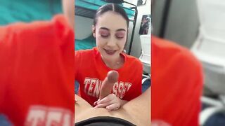 Petite Coed Gets Banged In advance of Tennessee Game - Dolly Paige