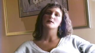 90s Shy Gal Turns Naughty Bulky Amature