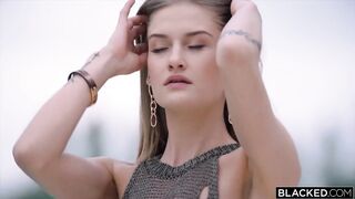 Blacked Charming Model Can't Oppose Her Photographer's BBC