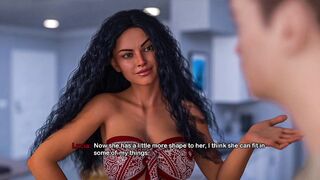 My Bimbo Fantasy - Masturbating and Cumming Hard Over My Stepmom's Fresh Large Fake Titties