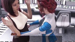 Stranded in Space - Lesbo Makeout Session