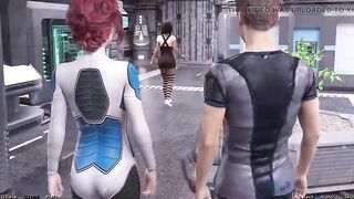 Stranded in Space - Lesbo Makeout Session