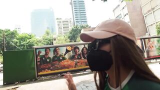 Amateur INFLUENCER with FAN FOR CASH in the BOX vs MEXICO!! Cumming Inside Her Twat at the World Cup!!