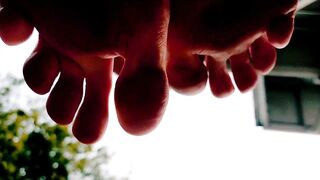 Trans Hunk's Large Impure Feet Worship Solo