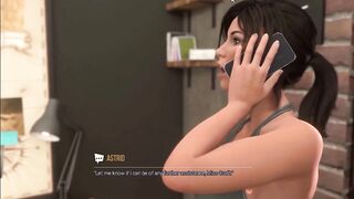 Croft Adventures two Lara Took in a Large Ebony Schlong and Loved It