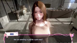 Murmur 32 - Yui Loses Her Virginity to Adam on Date & Creampie