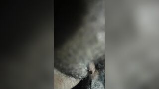 Close up creampie screw