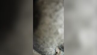 Close up creampie screw
