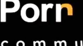 Little play with anal plug