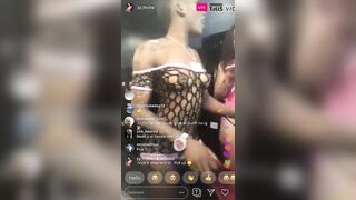 BLACK STRIPPER LOCKER ROOM
