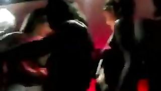 Greek Clubbing (girl kiss)