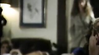 Hot 80s slut dykes out with Josephine Carrington, sucks dick