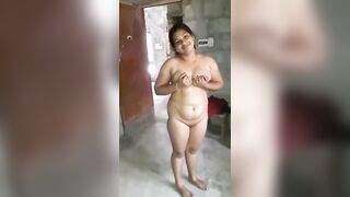 Village girl remove dress