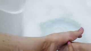 Feet,water