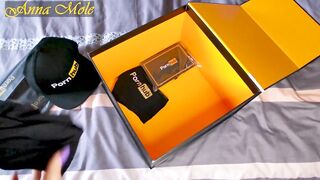 Gift from Pornhub. Unpacking. Thanks Pornhub! Anna Mole