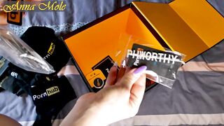 Gift from Pornhub. Unpacking. Thanks Pornhub! Anna Mole