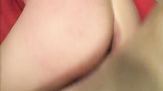 Blond Hottie Stretched Wide in Sloppy Bed Screw Fest