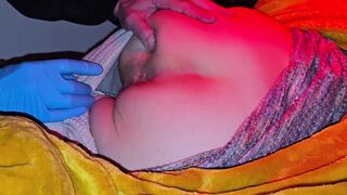 My personal gynecologist checks my twat and anal sphincter