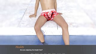 Girl of Innocence: Topless Massage By The Pool-Ep11