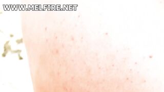 Ebony Widow sexy redhead with anal intercourse - Mel Fire